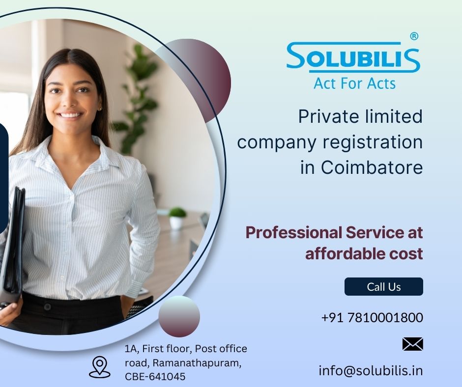 Private Limited company registration in Coimbatore - Tamil Nadu - Coimbatore ID1549960