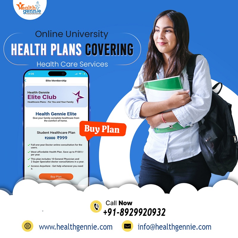 Online University Health Plans Covering Health Care Services - Rajasthan - Jaipur ID1537362