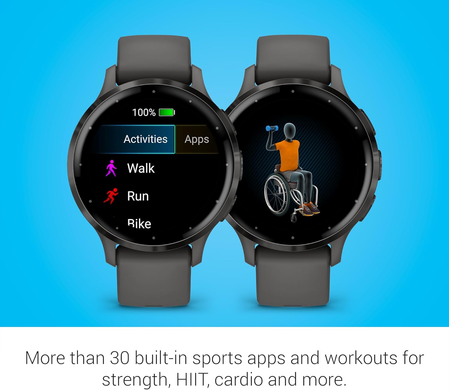 Garmin Venu 3S Slate Stainless Steel Bezel 12Inch AMOLED T - New York - Albany ID1592778 4