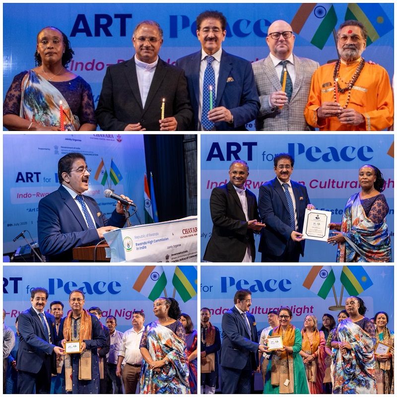 Dr Sandeep Marwah Speaks at Art for Peace  A Cultural - Delhi - Delhi ID1610326
