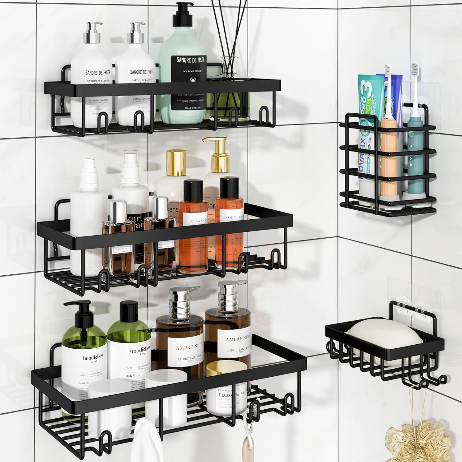 Shower Caddy 5 Pack Shower Organizer - New Jersey - Jersey City ID1594082