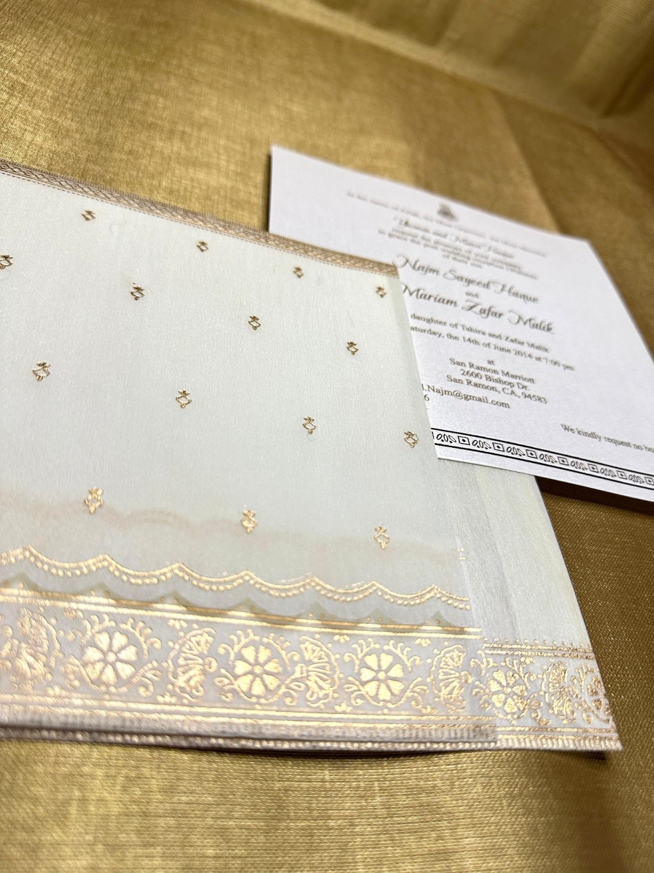 Stunning Gold Foil Invitations  For Your Dream Wedding - New Jersey - Jersey City ID1597324 2