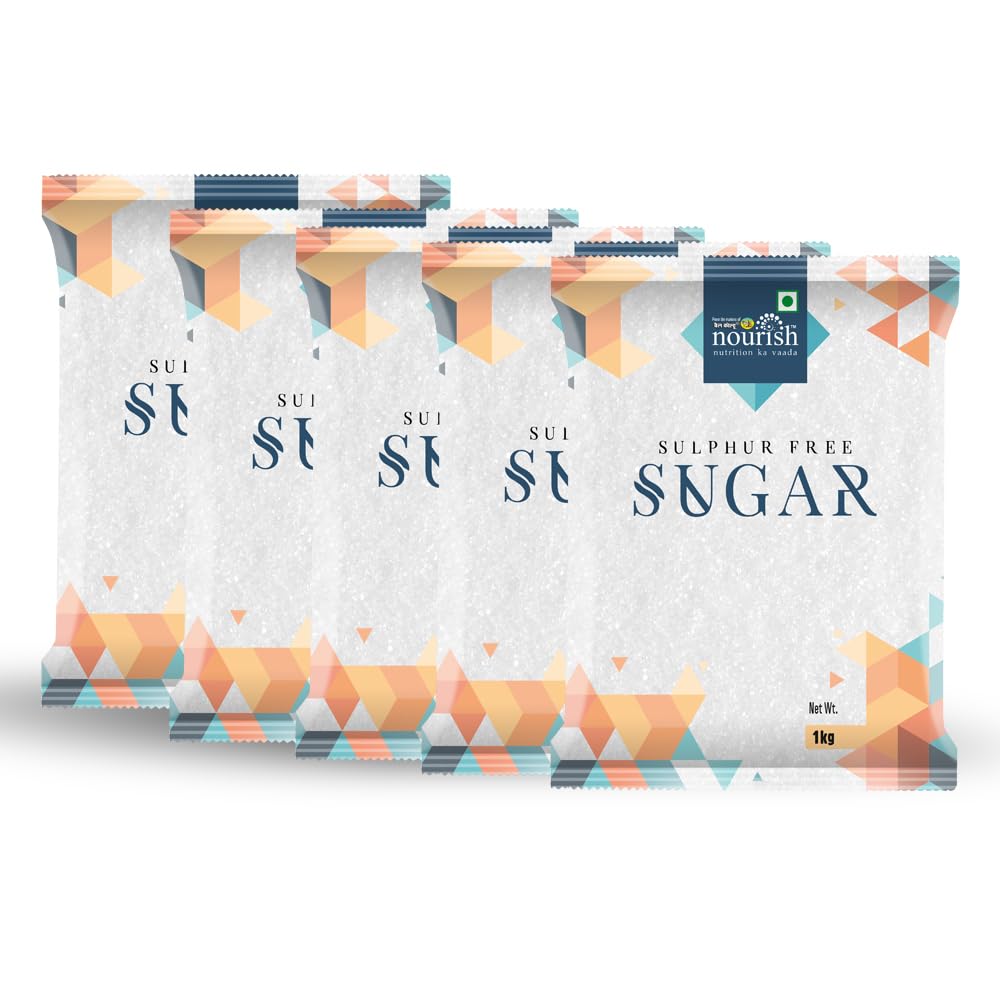 Nourish Sugar 5kg Combo Pack  Pure White Sugar 1kg Each C - Uttar Pradesh - Bareilly ID1516685