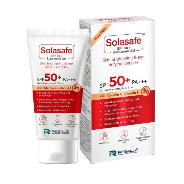 Regaliz Solasafe SPF 50 Sunscreen Gel  50 g  CUREKA - Alaska - Anchorage ID1596963