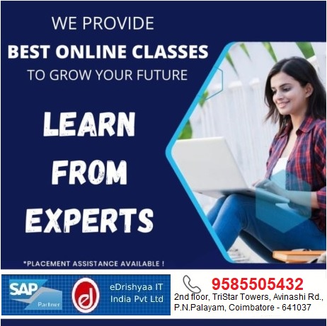 EDrishyaa SAP Academy - Tamil Nadu - Coimbatore ID1521550