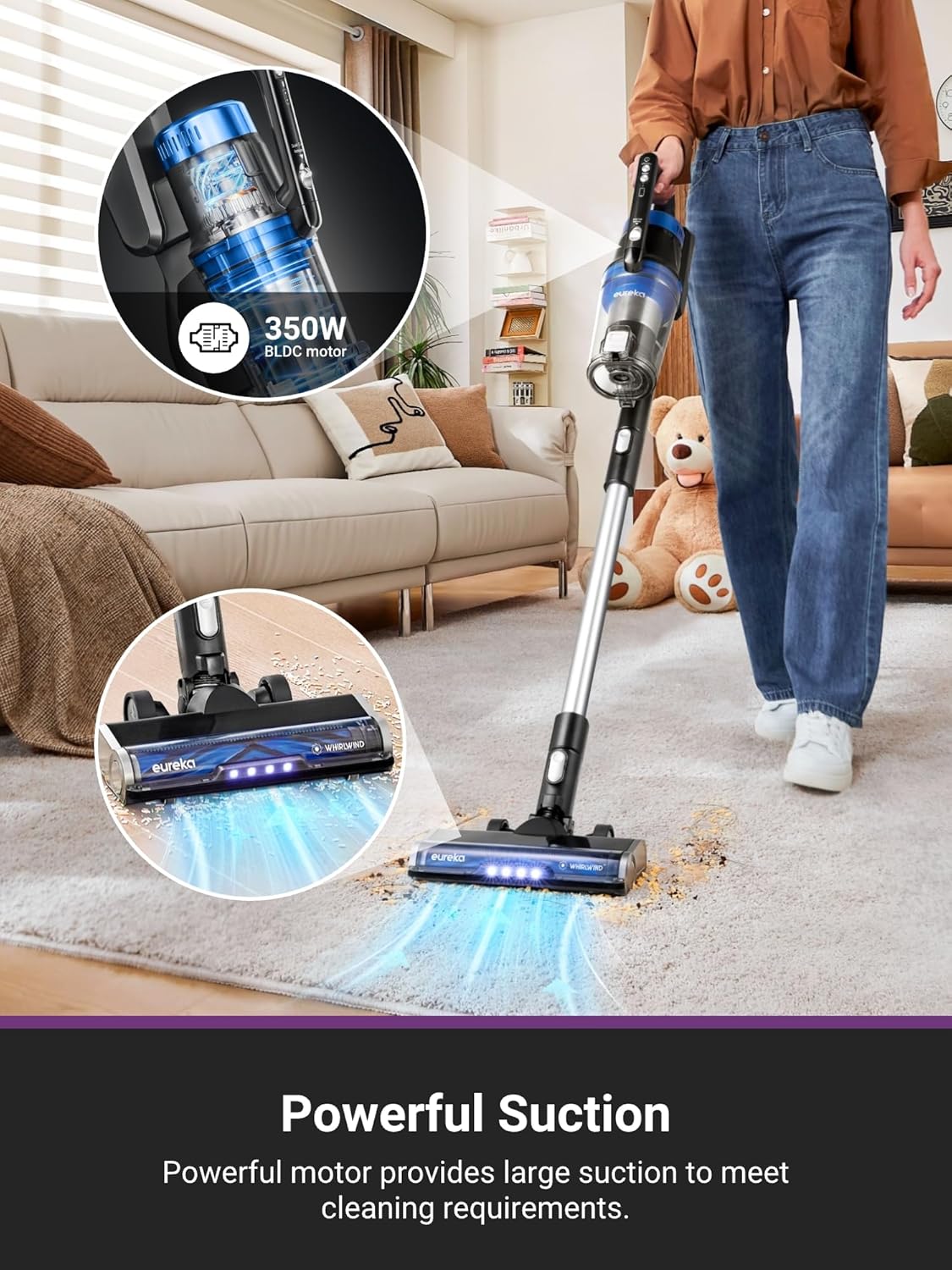Eureka Cordless Vacuum Cleaner Vacuum Cleaner for Home - New York - Albany ID1595870 3