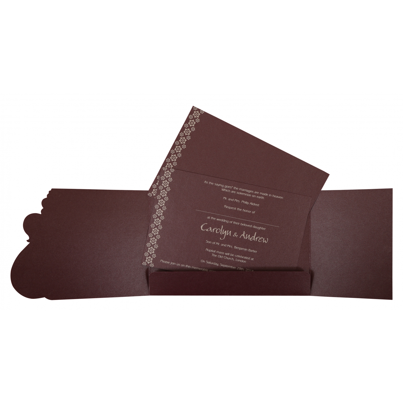 Traditional Wedding Invitations  Classic  Elegant Designs - New Jersey - Jersey City ID1601662 2