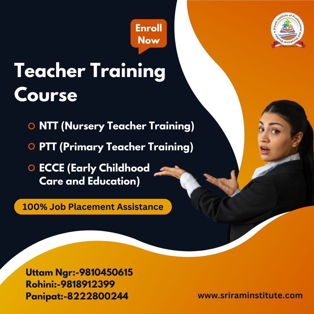 Top nursery teacher training course in Uttam Nagar - Delhi - Delhi ID1522024 4