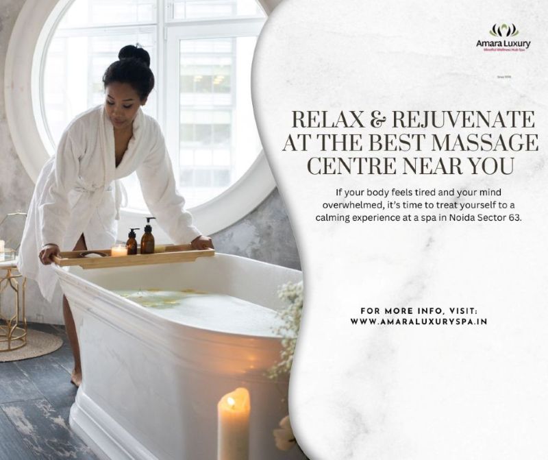 Relax Rejuvenate At The Best Massage Centre Near You - Uttar Pradesh - Noida ID1613684