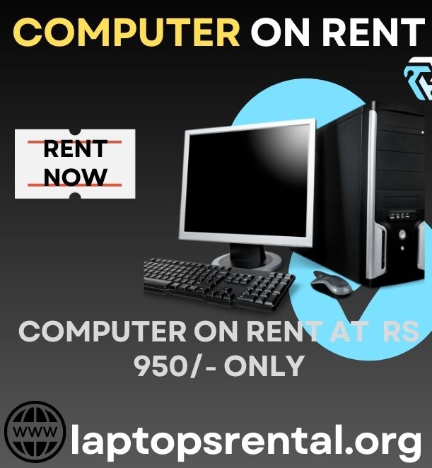 Computer on rent at Rs 950 only - Maharashtra - Mumbai ID1586532