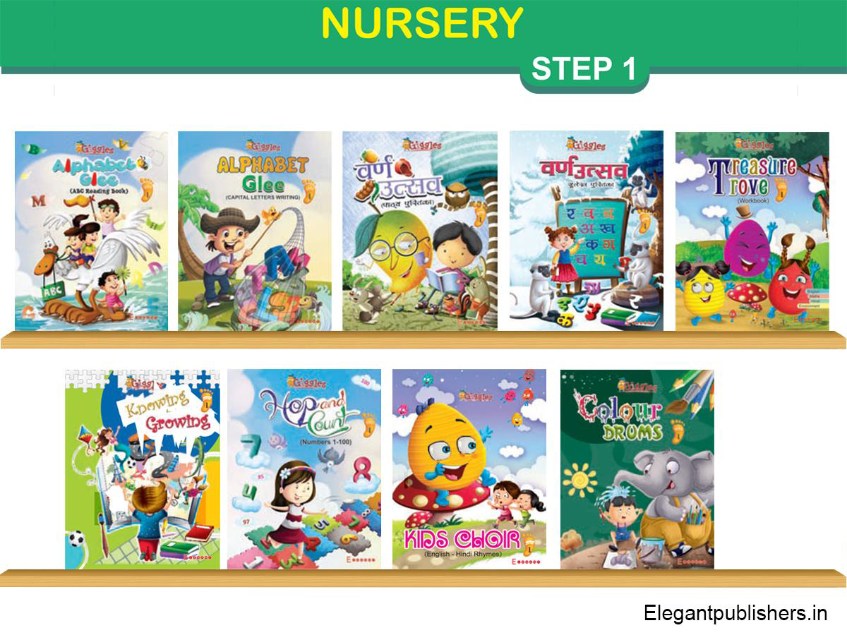 Complete Kit of Nursery Books  Elegant Publishers - Uttar Pradesh - Noida ID1601931 1