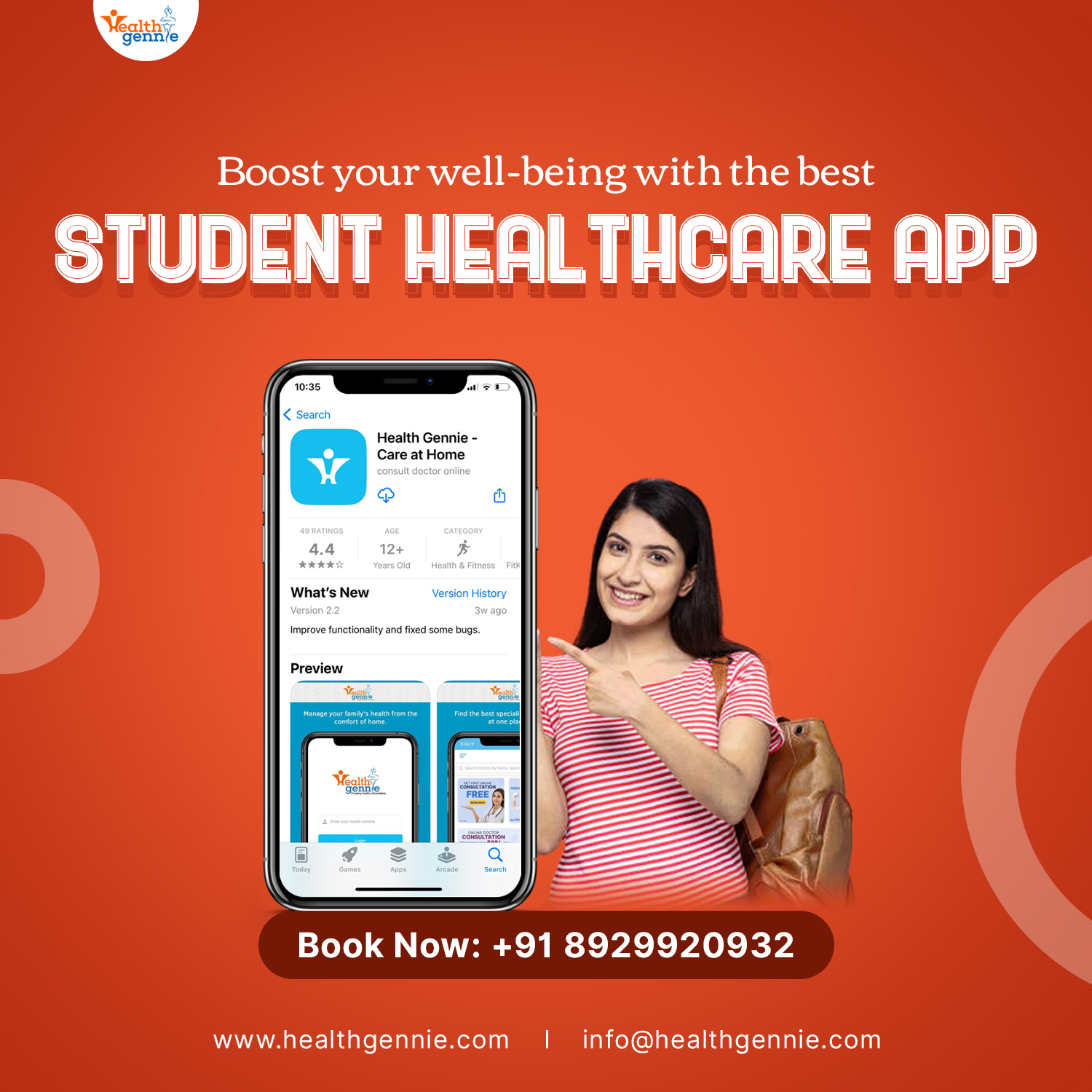 Boost Your Wellbeing with the Best Student Healthcare App - Bihar - Patna ID1545559