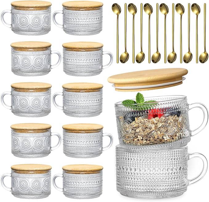 LANDNEOO 12 pcs Set Vintage Coffee Mugs gifts for women - New York - Albany ID1595596 3