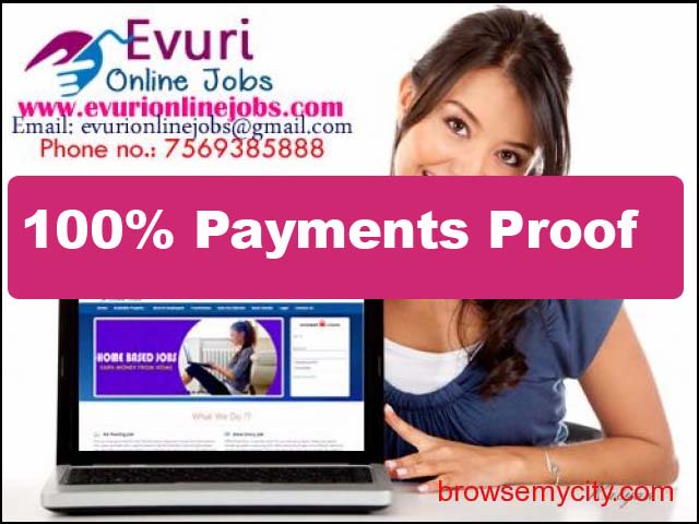 Full Time  Part Time Home Based Data Entry Jobs - Andhra Pradesh - Hyderabad ID1526496