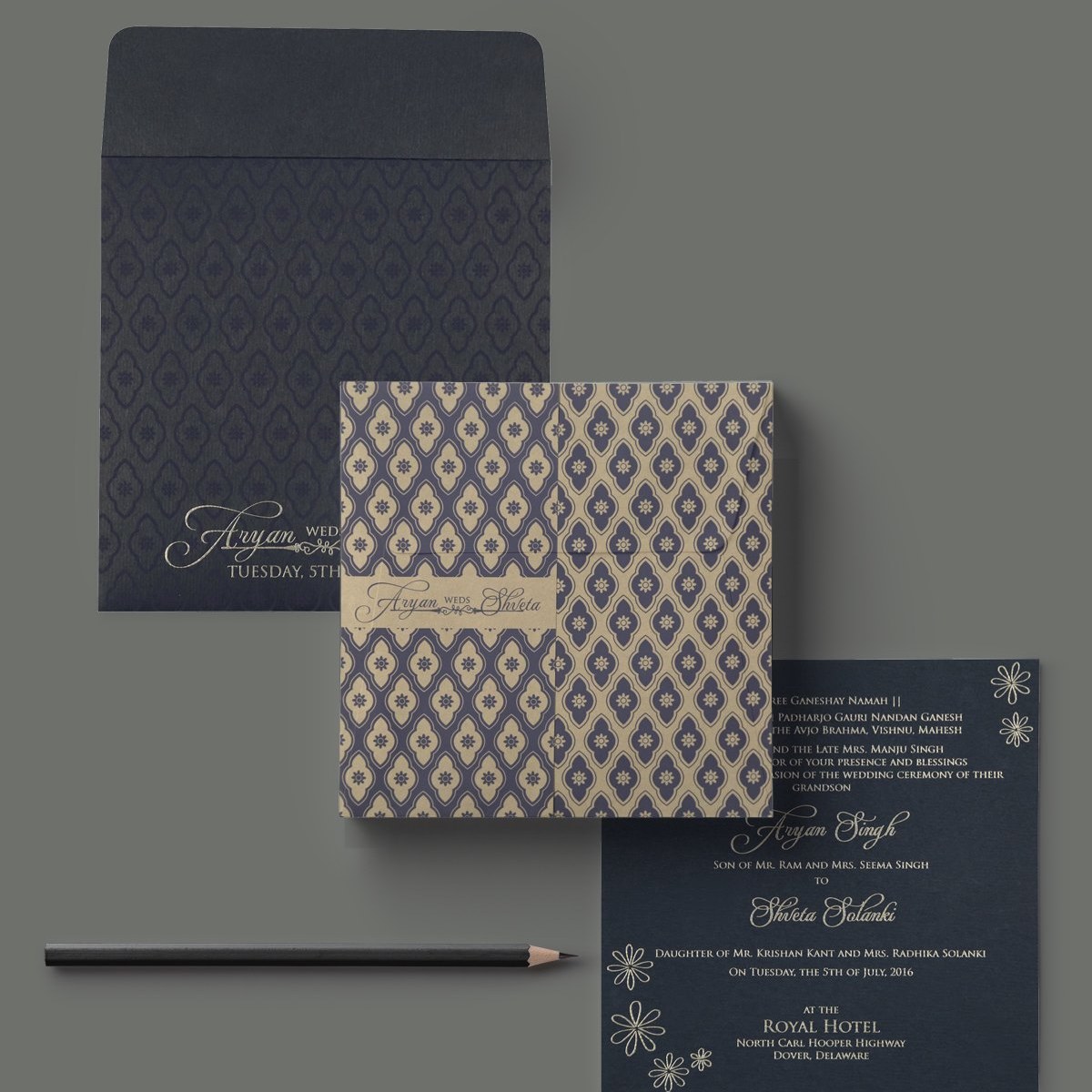 Beautiful Indian Wedding Cards  For Every Budget - Massachusetts - Cambridge ID1593482 2