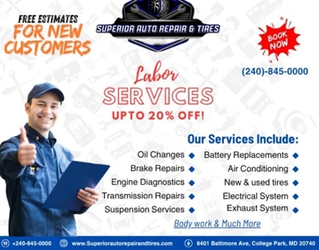 Auto Repair and Tires in College Park - Maryland - Baltimore ID1606242