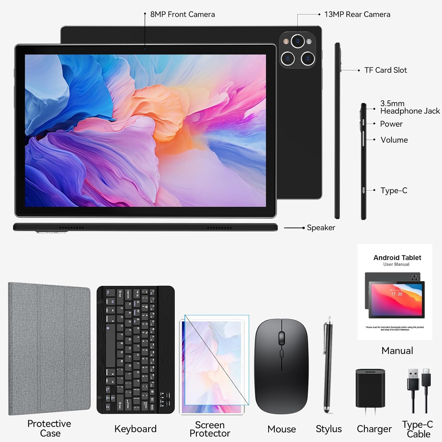 Android Tablet 10 Inch 128GB Storage16GB RAM 88Virtual - New York - Albany ID1593987 2