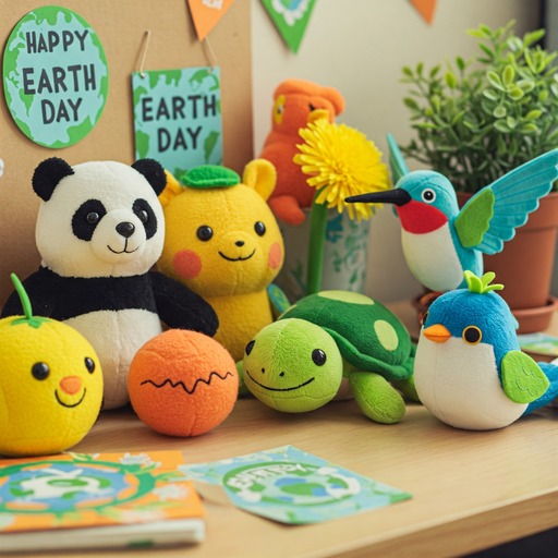 Show Your Brands Caring Side Design Earth Day Plush with E - California - San Francisco ID1600788 4