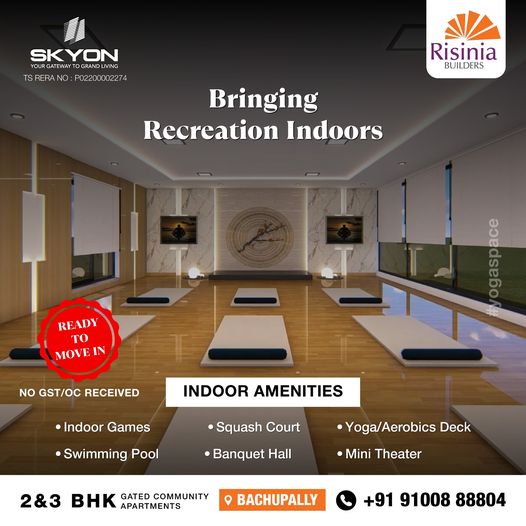 Gated Community Apartments in Bachupally  Risinia Builders - Andhra Pradesh - Hyderabad ID1589509