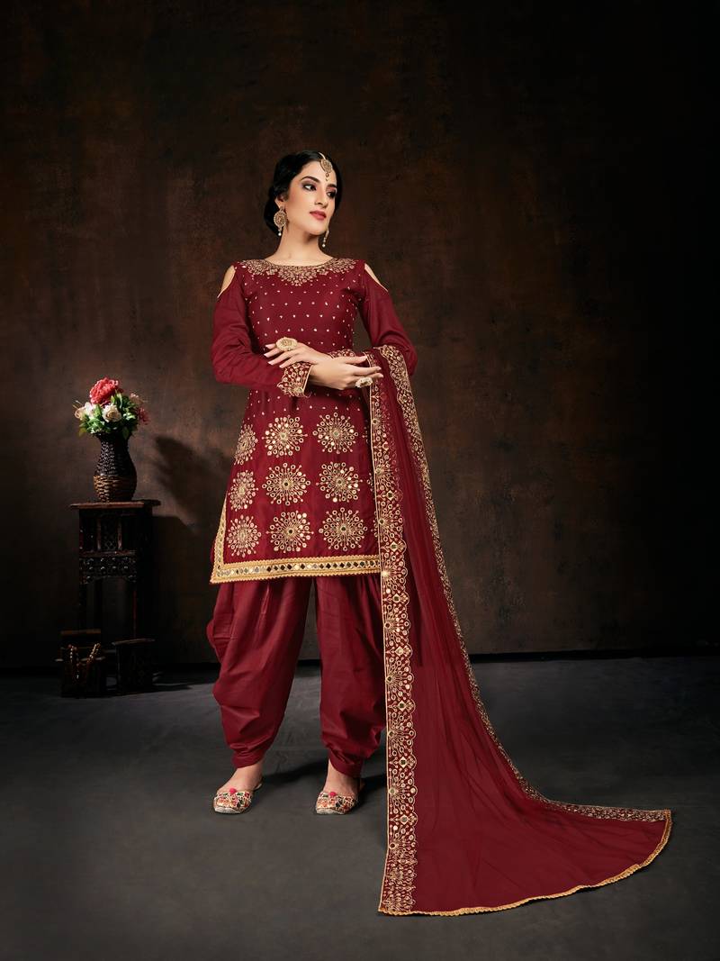 Designer Patiala Suits for Women by Mirraw - New York - New York ID1592214