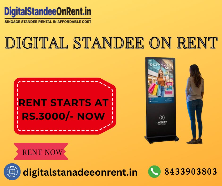 Digital Standee On Rent Starts At Rs3000 Only In Mumbai - Maharashtra - Mumbai ID1585817