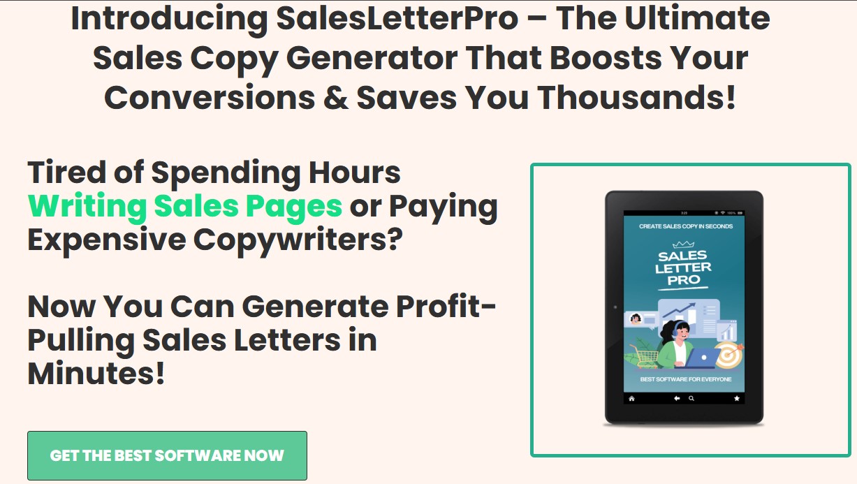 Sales Letter Pro Review - New York - Albany ID1599353
