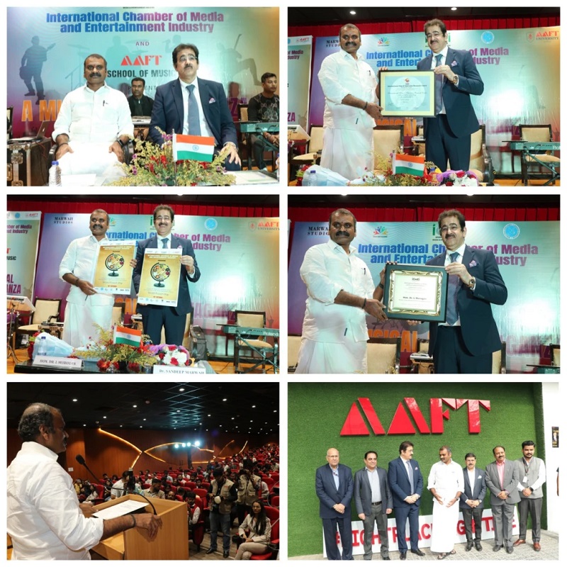 Minister L Murugan Addresses AAFT Students at Marwah Studio - Delhi - Delhi ID1586404