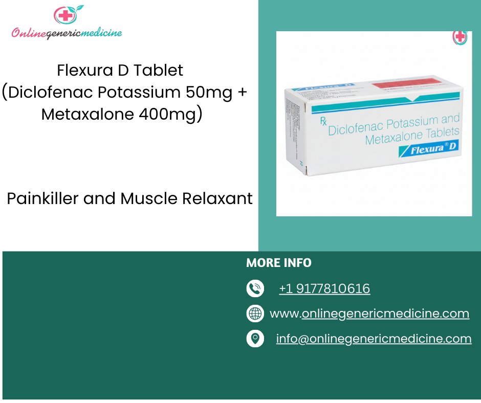   Buy  Flexura D Tablet  only at Online generic medicine - California - Corona ID1621443