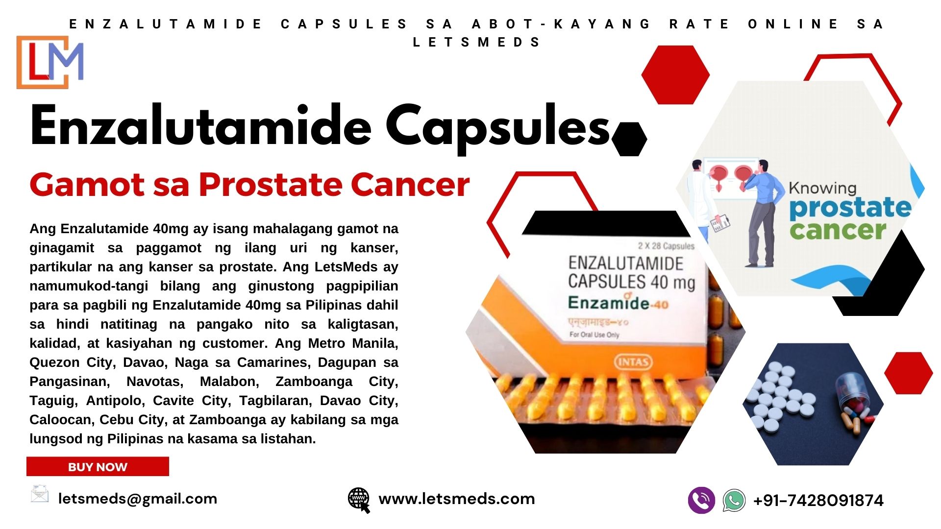 Order Affordable Enzalutamide Capsules 40mg160mg in the P - Alabama - Huntsville ID1585971 3