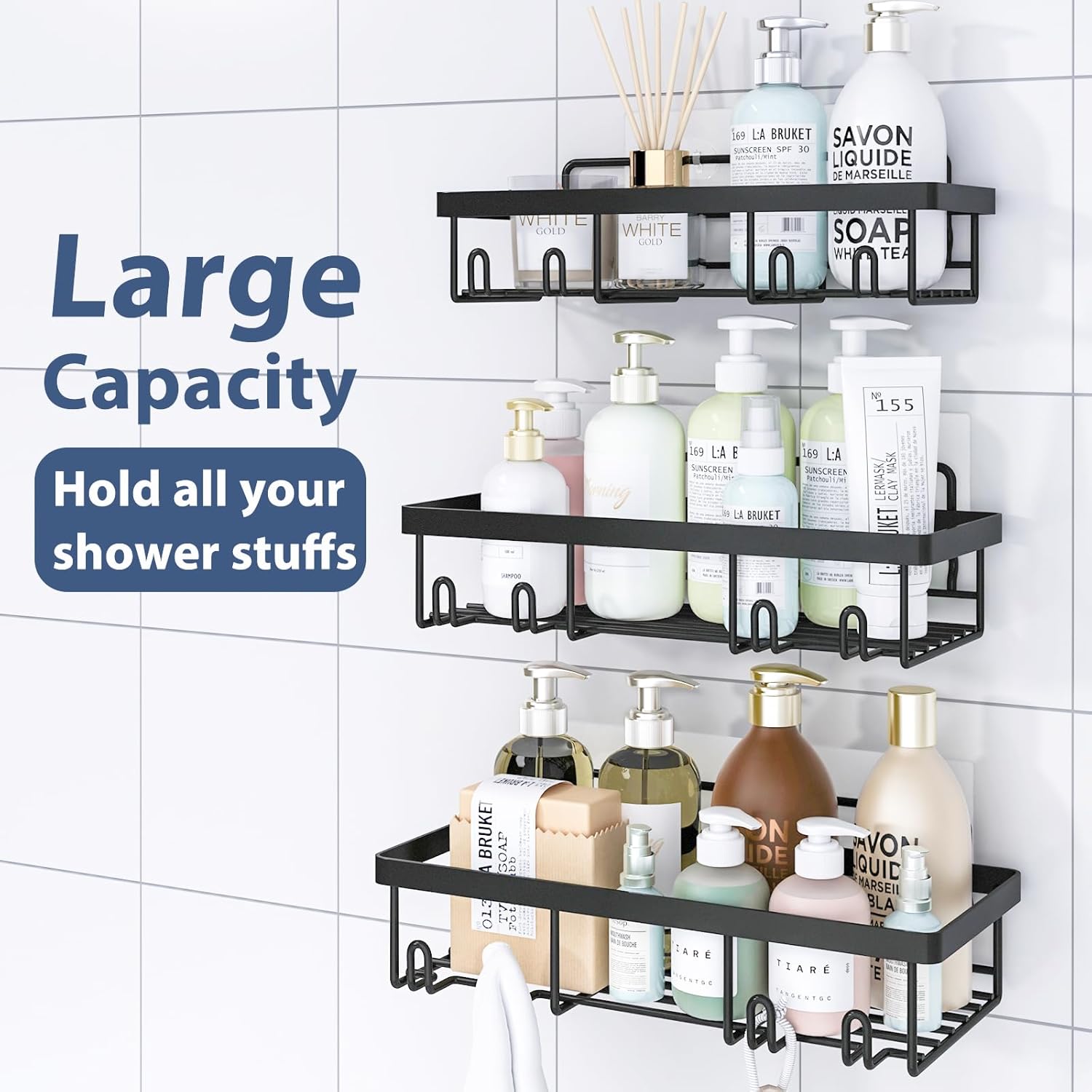 Shower Caddy 5 Pack Shower Organizer - New Jersey - Jersey City ID1594082 3