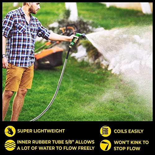 Bionic Steel Pro 50 FT Garden Hose with Nozzle 304 Stainles - New York - New York ID1549178 3