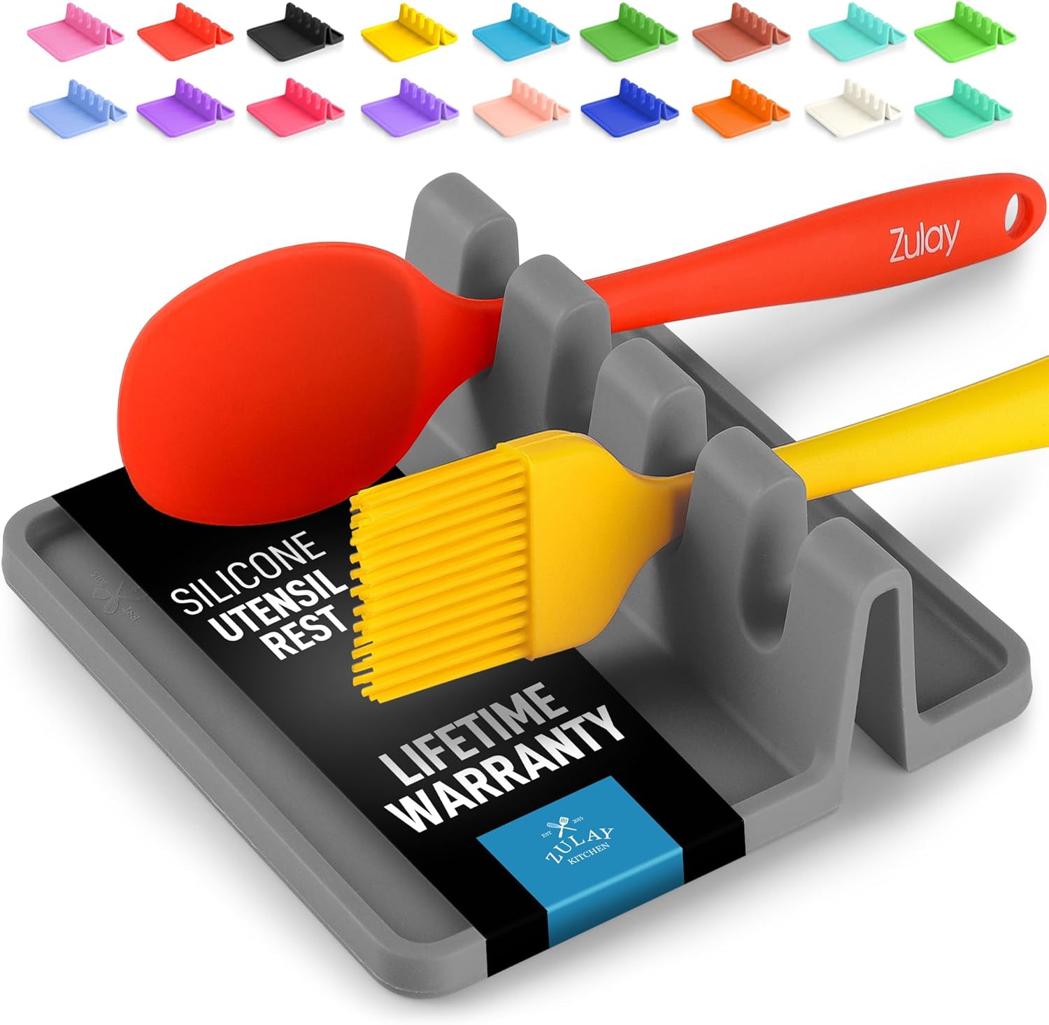 Zulay Kitchen Silicone Utensil Rest Review - New York - New York ID1599076
