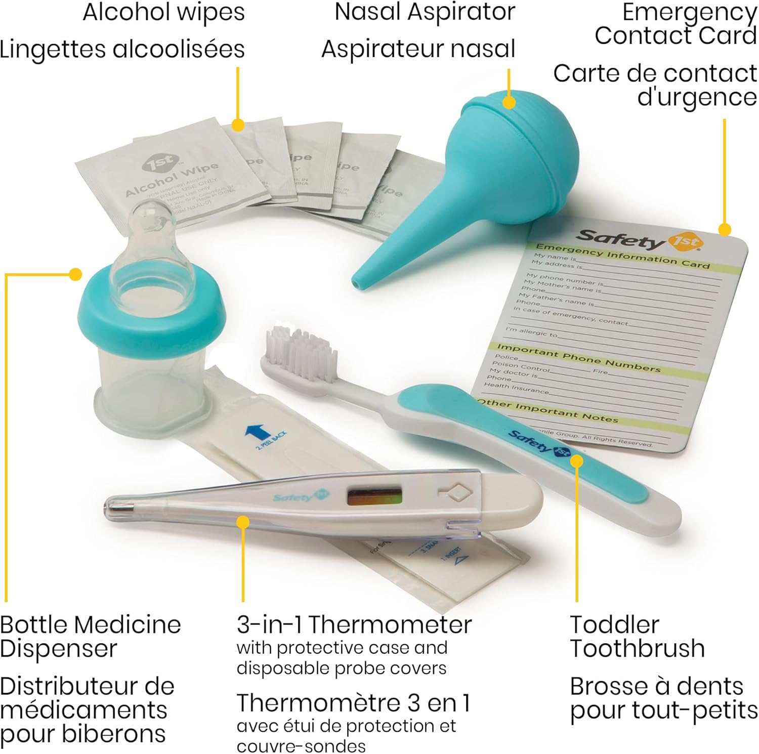 Safety 1st Deluxe 25Piece Baby Healthcare and Grooming Kit  - New York - New York ID1595516