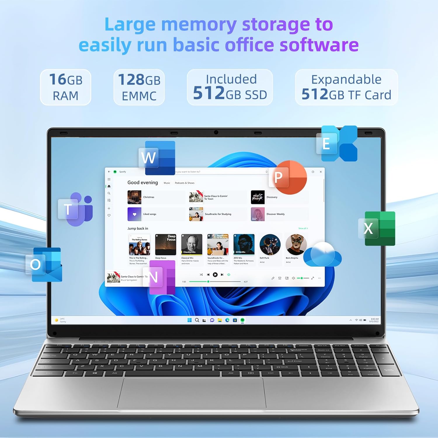 Jumper Laptop 16GB RAM 128GB EMMC 512GB SSD Office 365 On - New York - Albany ID1585955 2