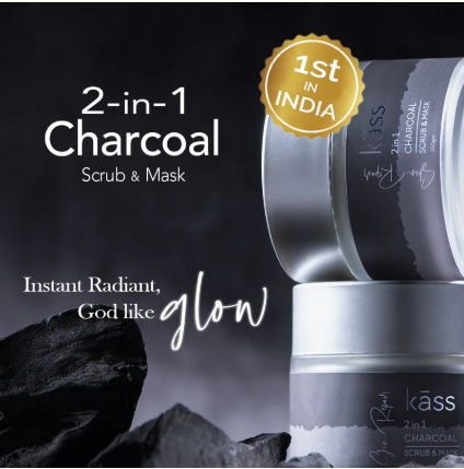2in1 Detox Charcoal Scrub  Mask - West Bengal - Kolkata ID1611951 2