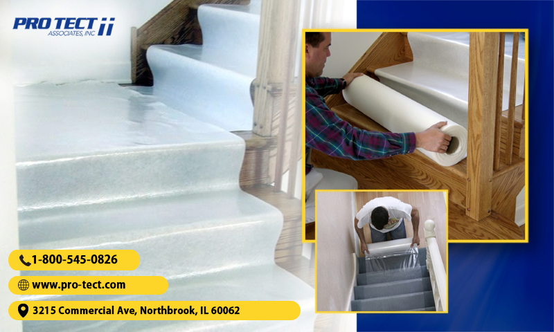 Premium Temporary Stair Protection for Renovations - Illinois - Chicago ID1596667