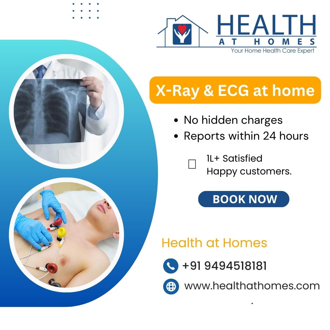 XRay and ECG at home in Hyderabad - Andhra Pradesh - Hyderabad ID1526455
