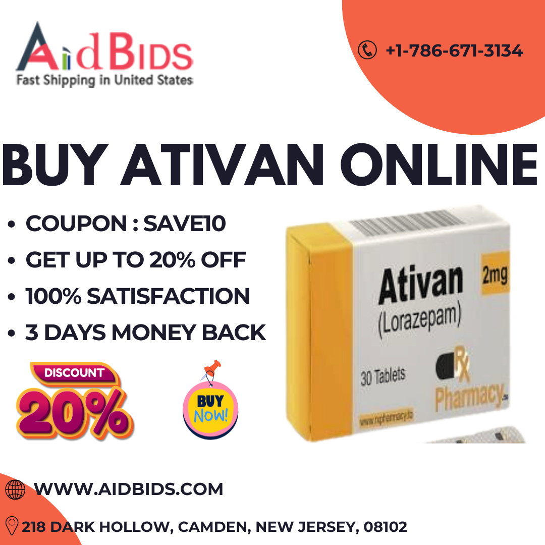 Buy Ativan online By VISA Payments Best Place To order - New Jersey - Branchburg ID1547041