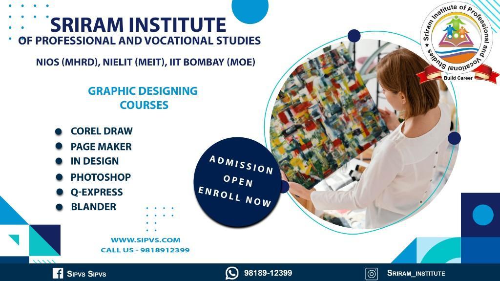 Best Graphic Design Classes  Sipvs - Delhi - Delhi ID1521278 2