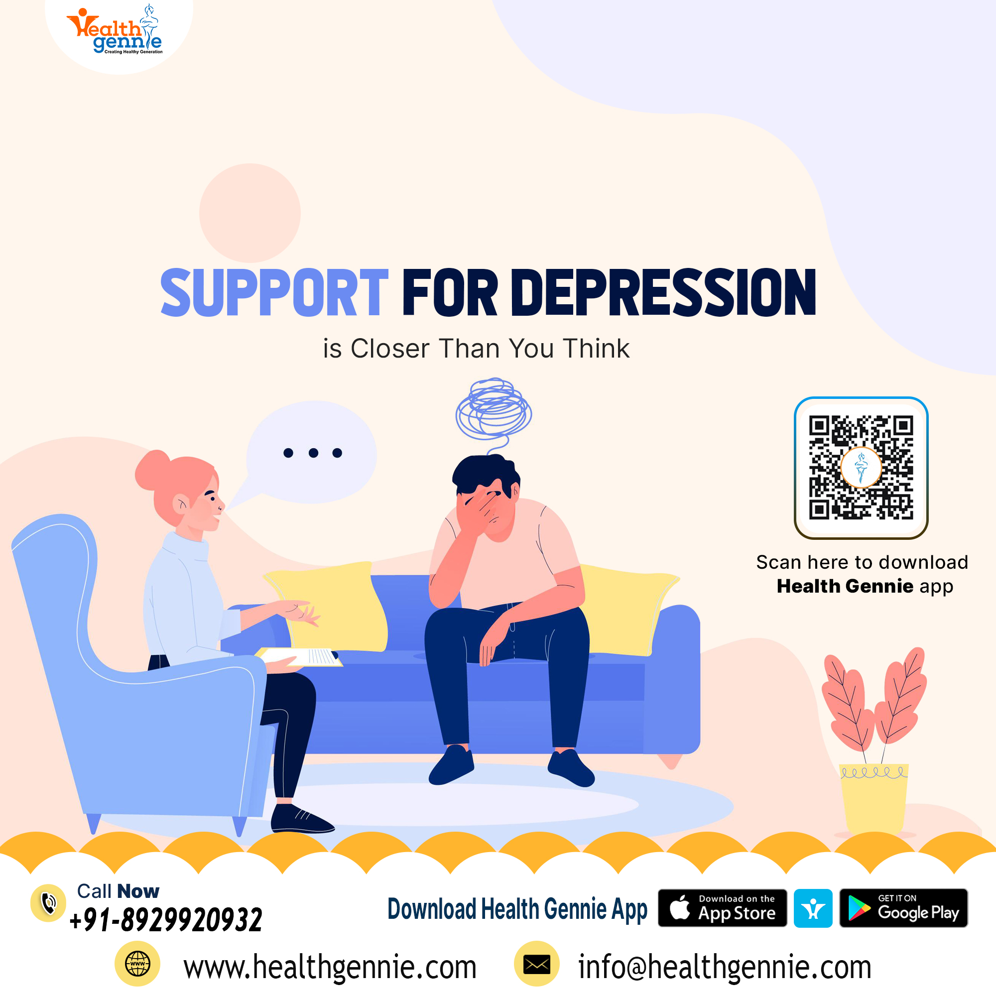 Support for Depression is Closer Than You Think - Meghalaya - Shillong ID1593540