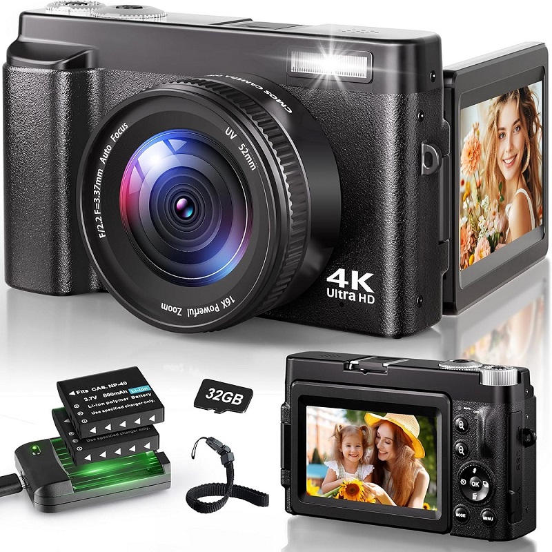 4K Digital Camera for Photography 48MP Autofocus Vlogging C - New York - Albany ID1592669 2