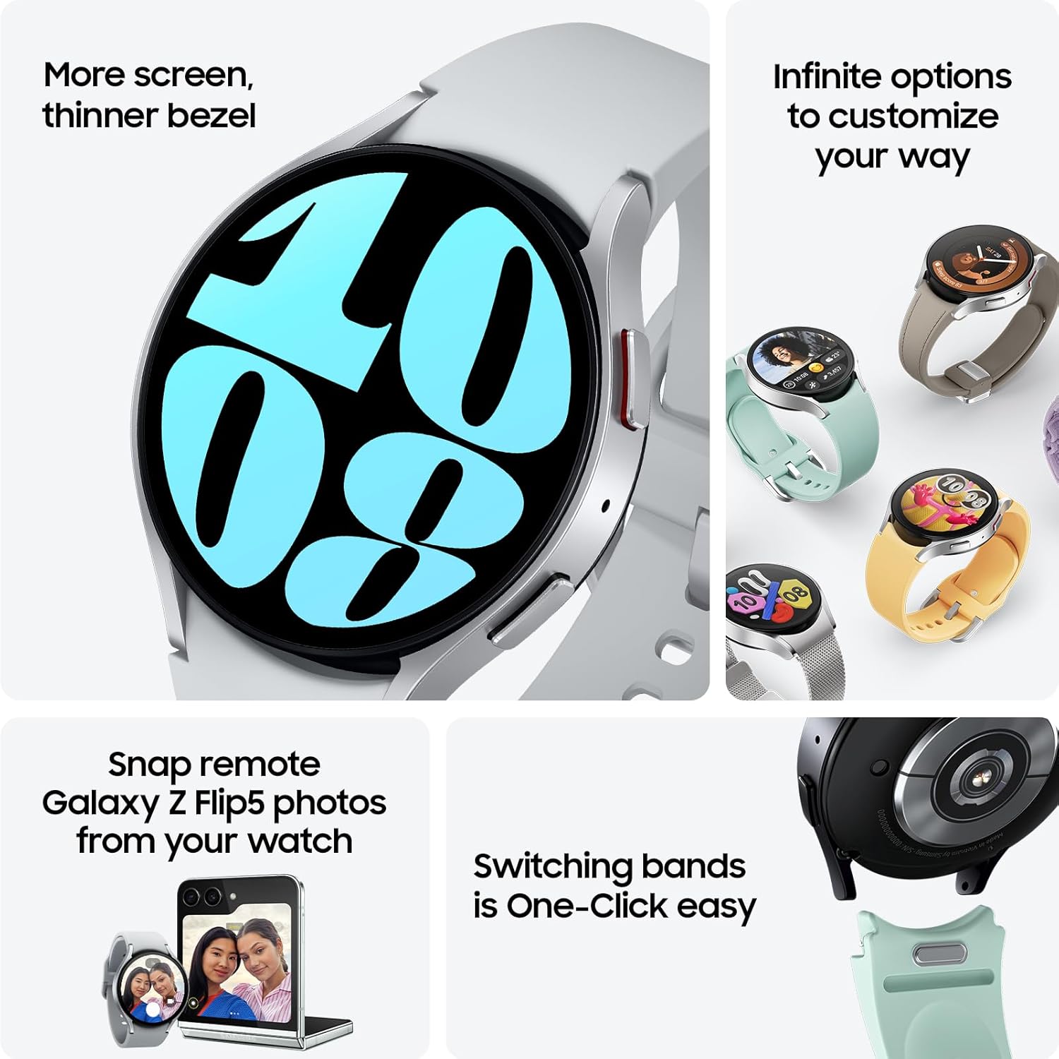 SAMSUNG Galaxy Watch 6 44mm Bluetooth Smartwatch - New York - Albany ID1586894 3