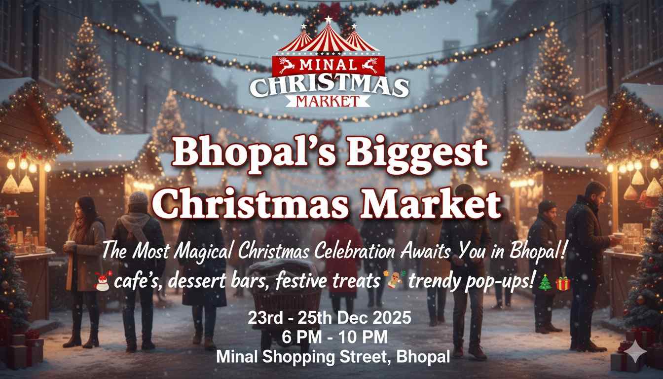 Minal Christmas Market 2025 at Minal Shopping Street Bhopal - Madhya Pradesh - Bhopal ID1617745