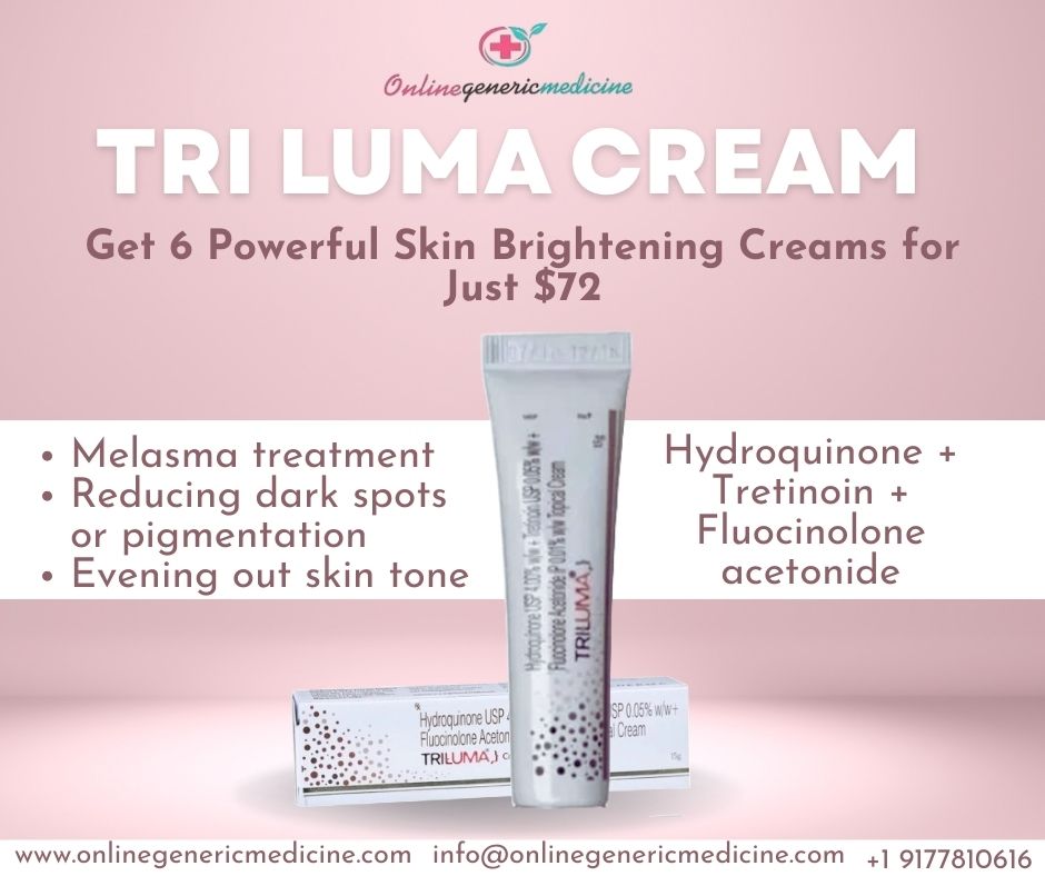 Tri Luma Cream for Melasma  Buy Online Today at OnlineGener - New York - Buffalo ID1606143