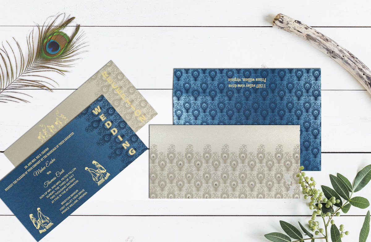 Punjabi Wedding Cards  Elegant Invitations  Marriage Cards - Massachusetts - Boston ID1608369
