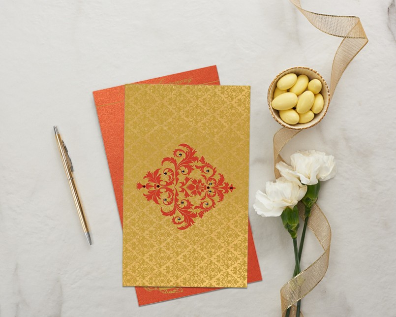 Beautiful South Indian Wedding Cards  Custom South Indian I - New Jersey - Jersey City ID1601068