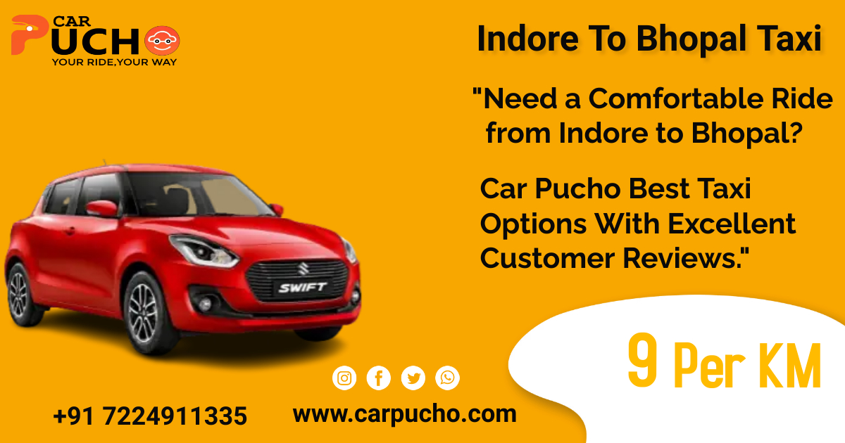 Indore To Bhopal Taxi Booking - Madhya Pradesh - Indore ID1524714