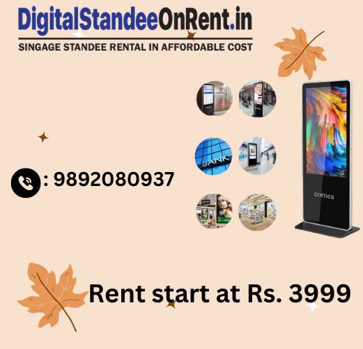Digital standee on rent in mumbai at Rs 3999 - Maharashtra - Mumbai ID1592157