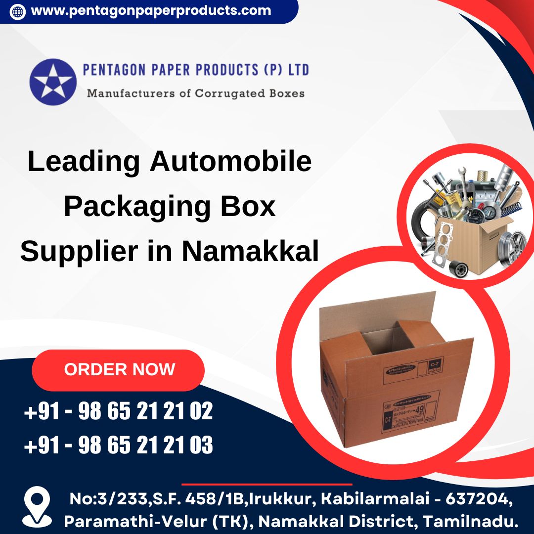 Top Packaging Box Manufacturers in Namakkal - Tamil Nadu - Namakkal ID1585213