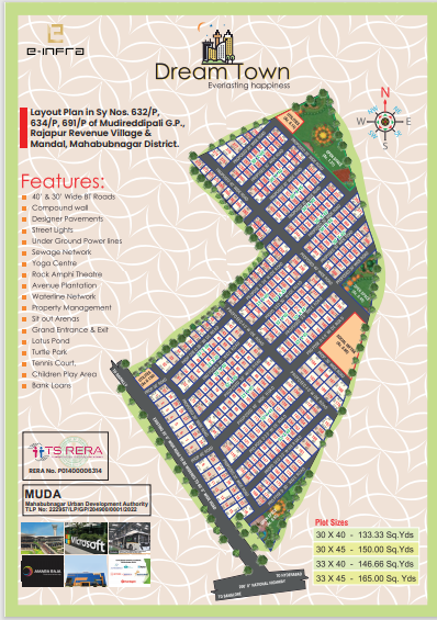 Properties in Hyderabadreal estate in hyderabadPlots For S - Andhra Pradesh - Hyderabad ID1593162